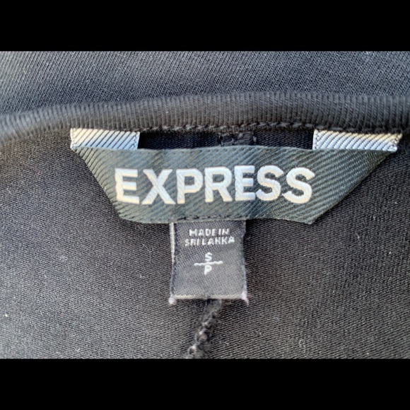 Express Black Mini Dress - Picture 4 of 4